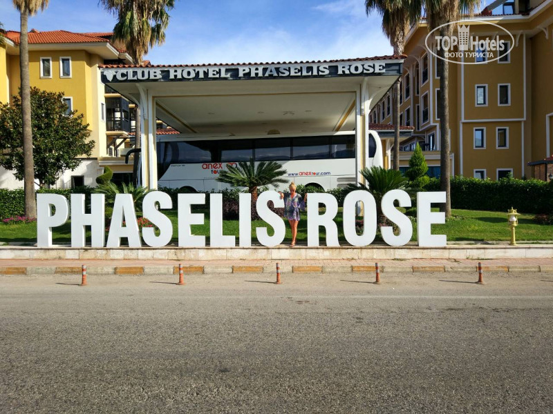 Club hotel phaselis rose 5 карта отеля