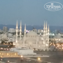 Вид на мечеть с 19 этажа