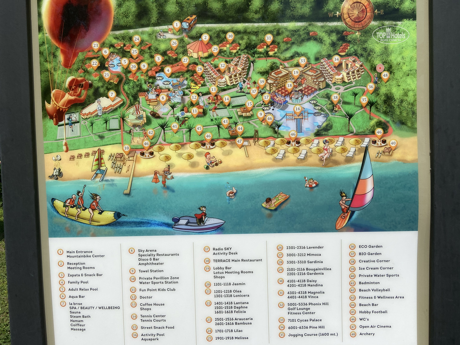 Aquaworld belek план отеля