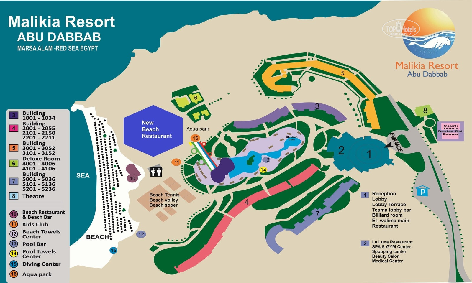 Long beach resort hurghada схема отеля