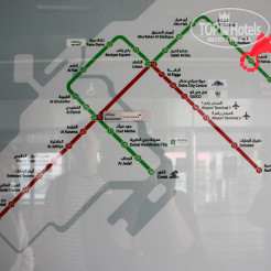Карта отеля Al Bustan Centre & Residence
