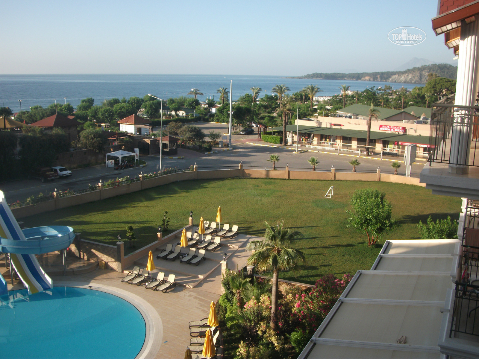 L'Oceanica фото отеля с моря